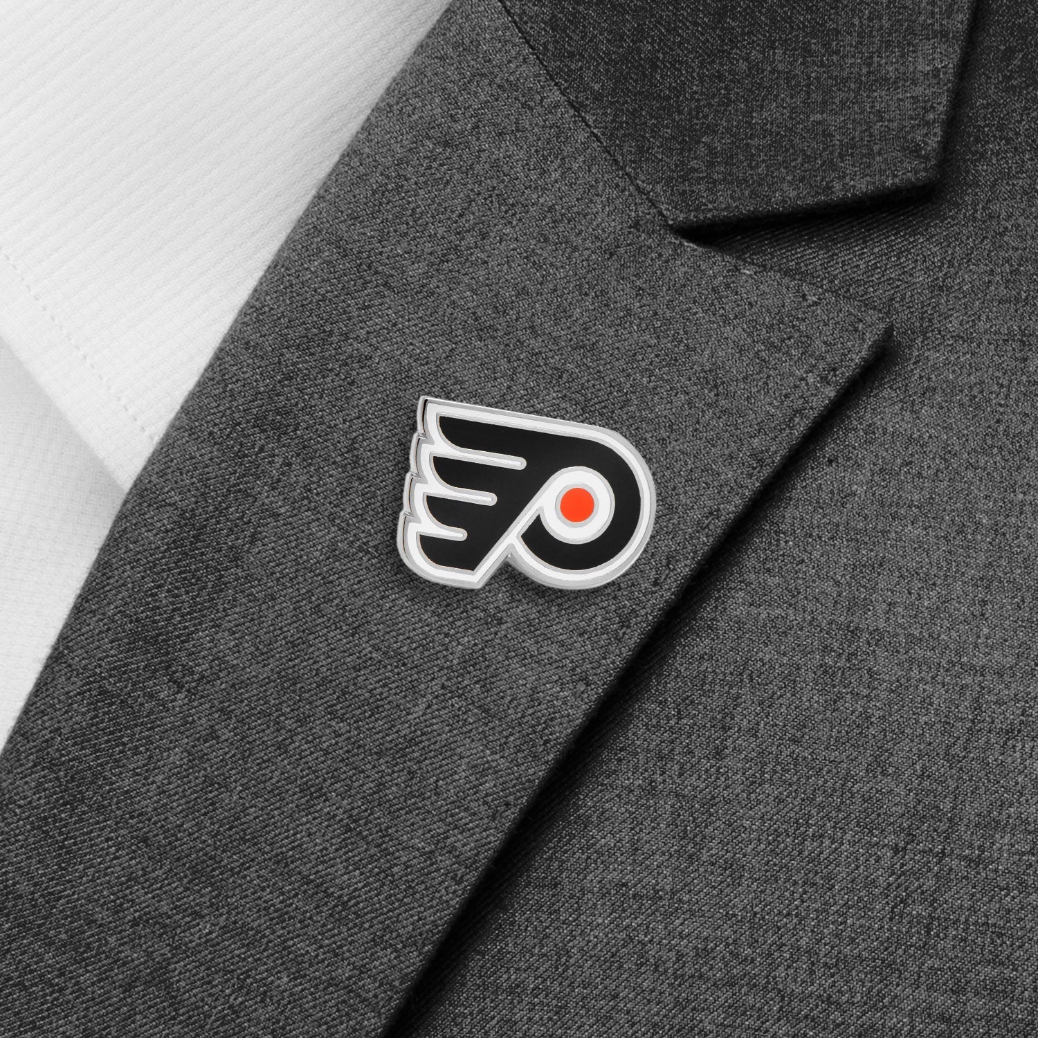  Cufflinks Philadelphia Flyers Lapel Pin - Default Title - Bonton