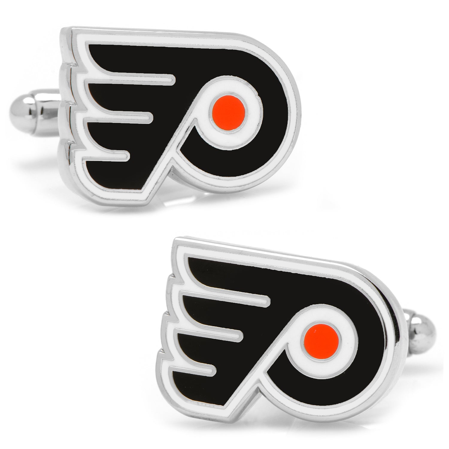  Cufflinks Silver Philadelphia Flyers Cufflinks - Default Title - Bonton