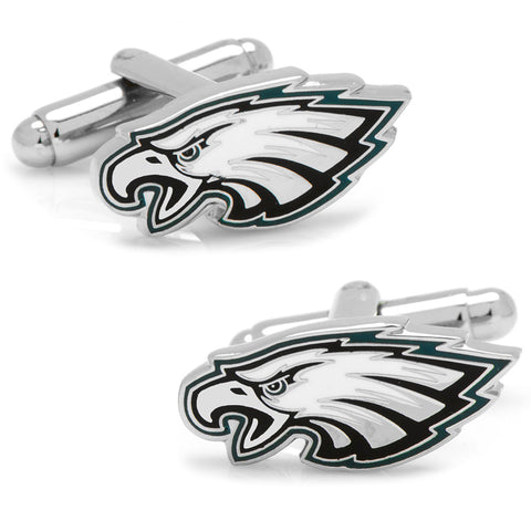 Philadelphia Eagles Cufflinks and Lapel Pin Gift Set