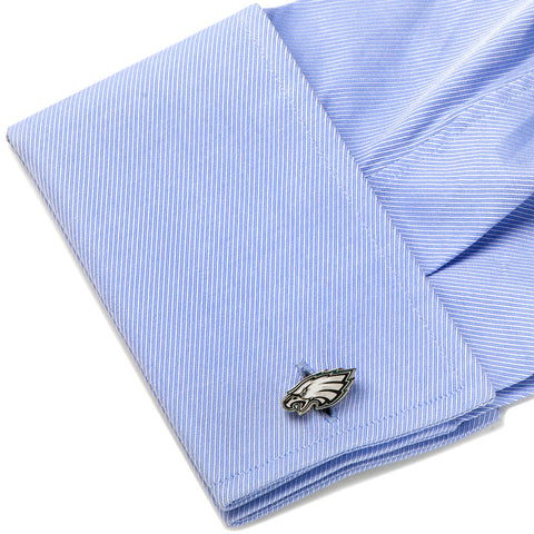 Philadelphia Eagles Cufflinks and Lapel Pin Gift Set