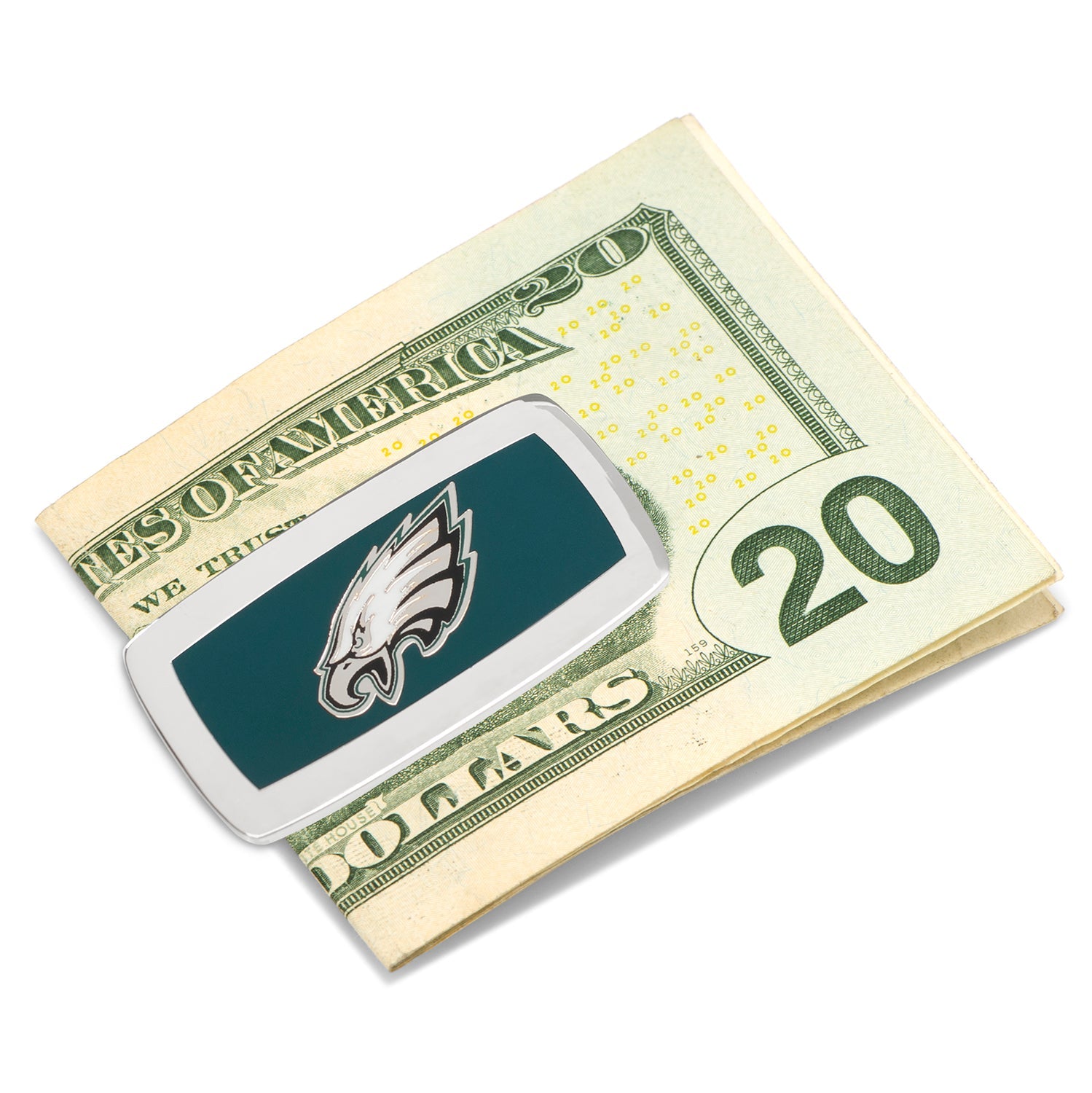  Cufflinks Philadelphia Eagles Cushion Money Clip - Default Title - Bonton