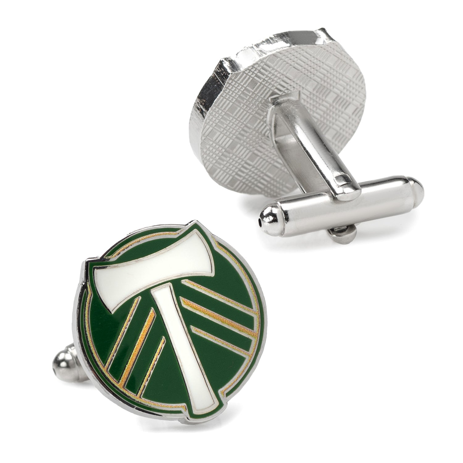  Cufflinks Portland Timbers Cufflinks and Lapel Pin Gift Set - Default Title - Bonton