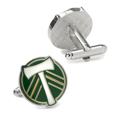 Portland Timbers Cufflinks and Lapel Pin Gift Set