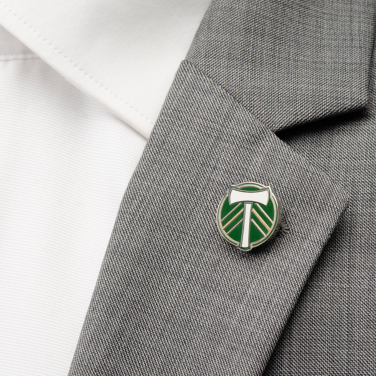  Cufflinks Portland Timbers Cufflinks and Lapel Pin Gift Set - Default Title - Bonton