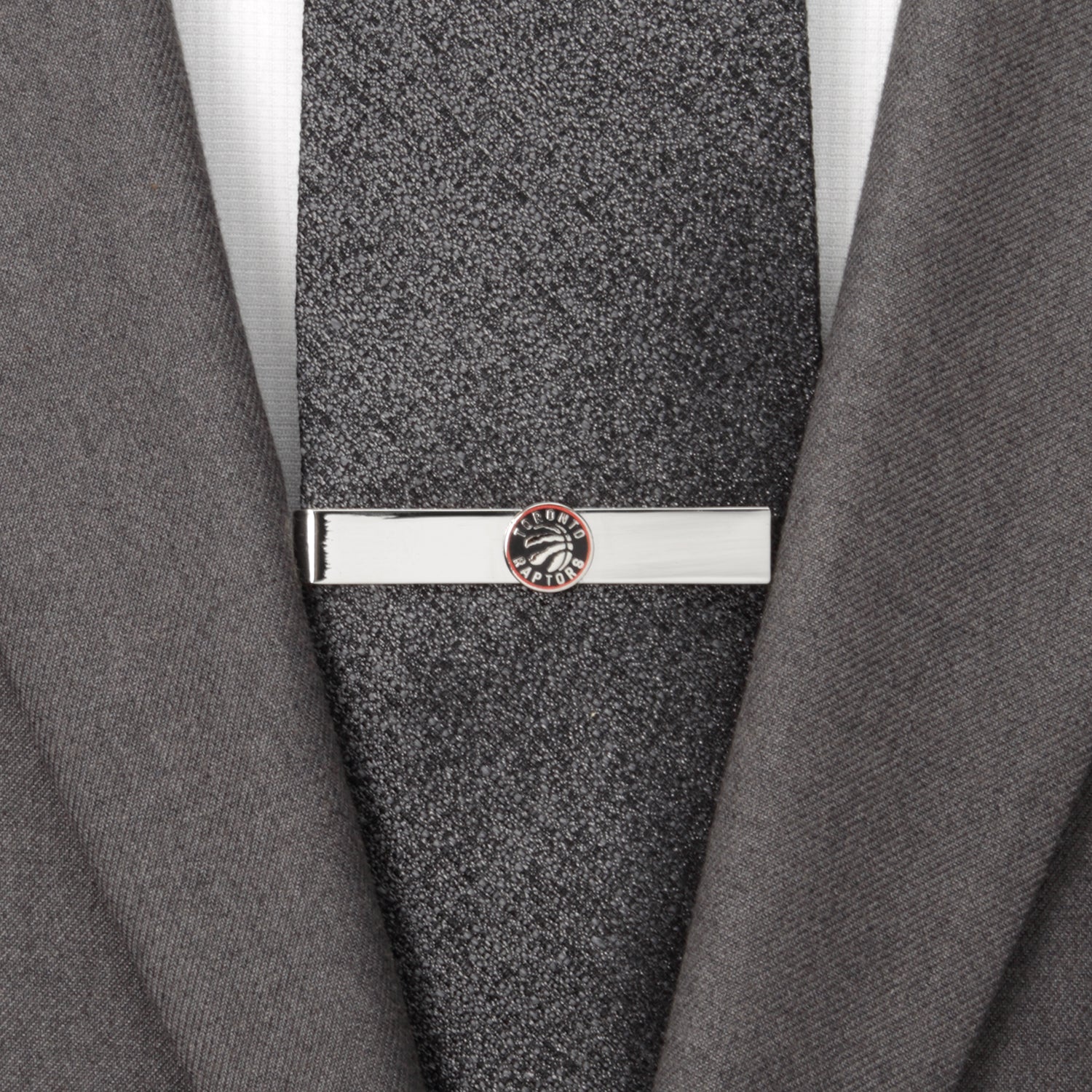  Cufflinks Toronto Raptors Tie Bar - Default Title - Bonton