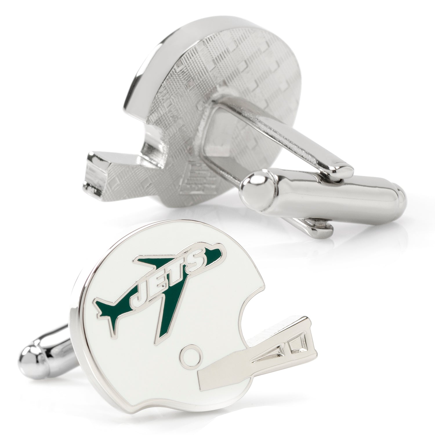  Cufflinks Retro New York Jets Helmet Cufflinks - Default Title - Bonton