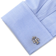 Silver Scales of Justice Cufflinks