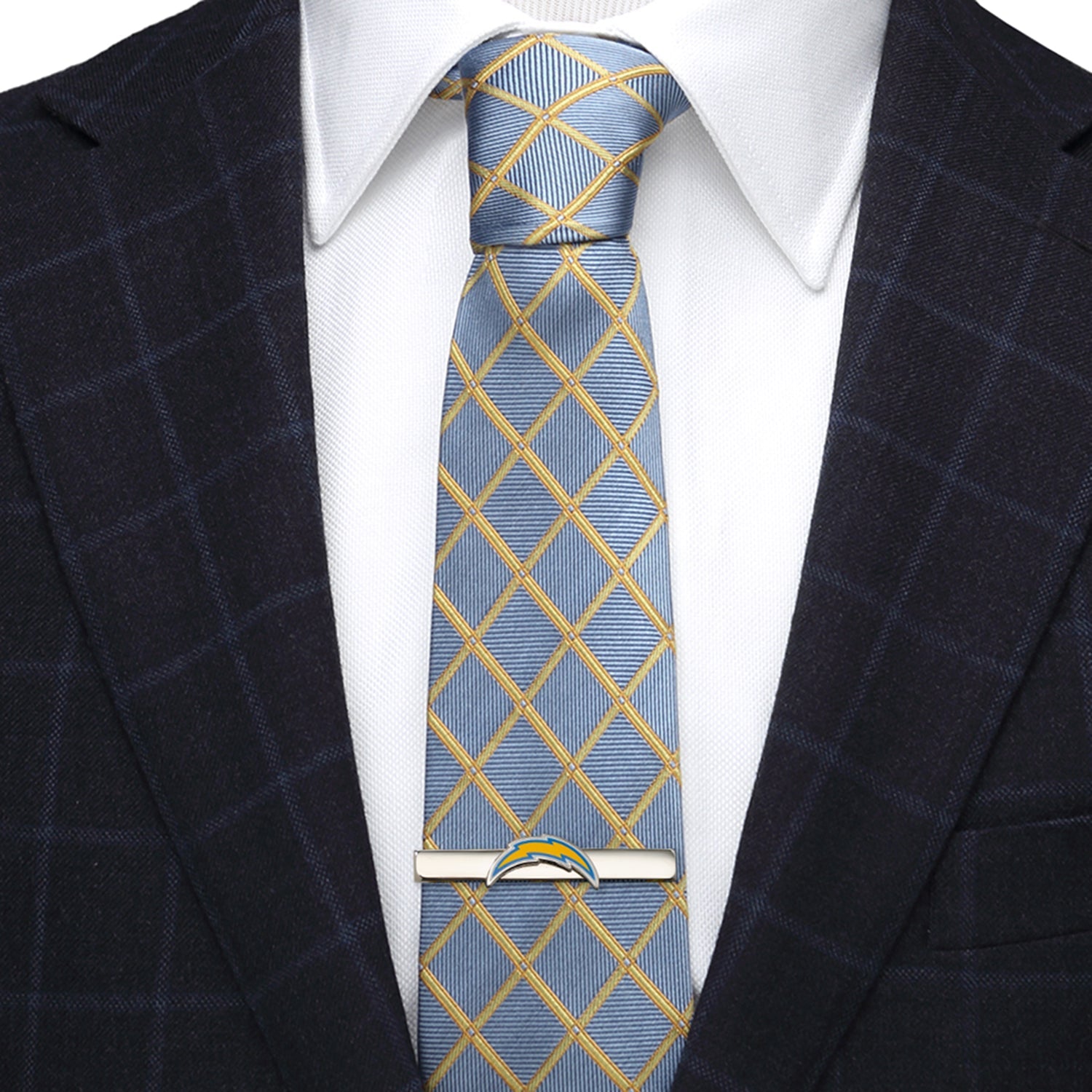  Cufflinks LA Chargers Tie Clip - Default Title - Bonton
