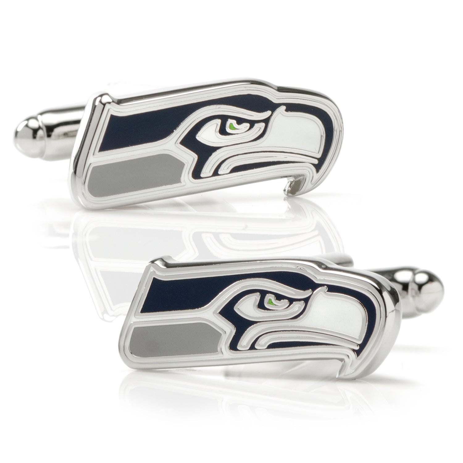  Cufflinks Seattle Seahawks Cufflinks and Tie Bar Gift Set - Default Title - Bonton