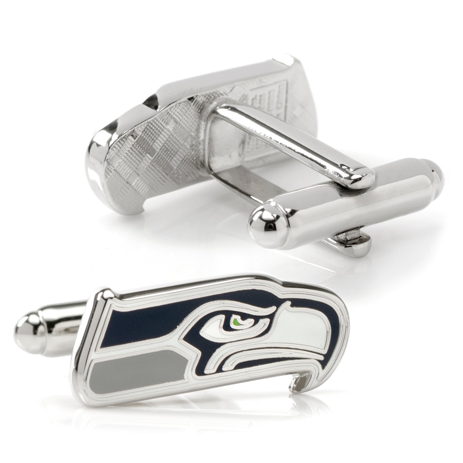  Cufflinks Seattle Seahawks Cufflinks and Tie Bar Gift Set - Default Title - Bonton