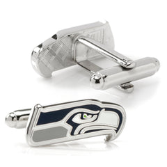 Seattle Seahawks Cufflinks and Tie Bar Gift Set