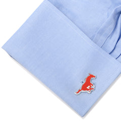 SMU Mustangs Cufflinks