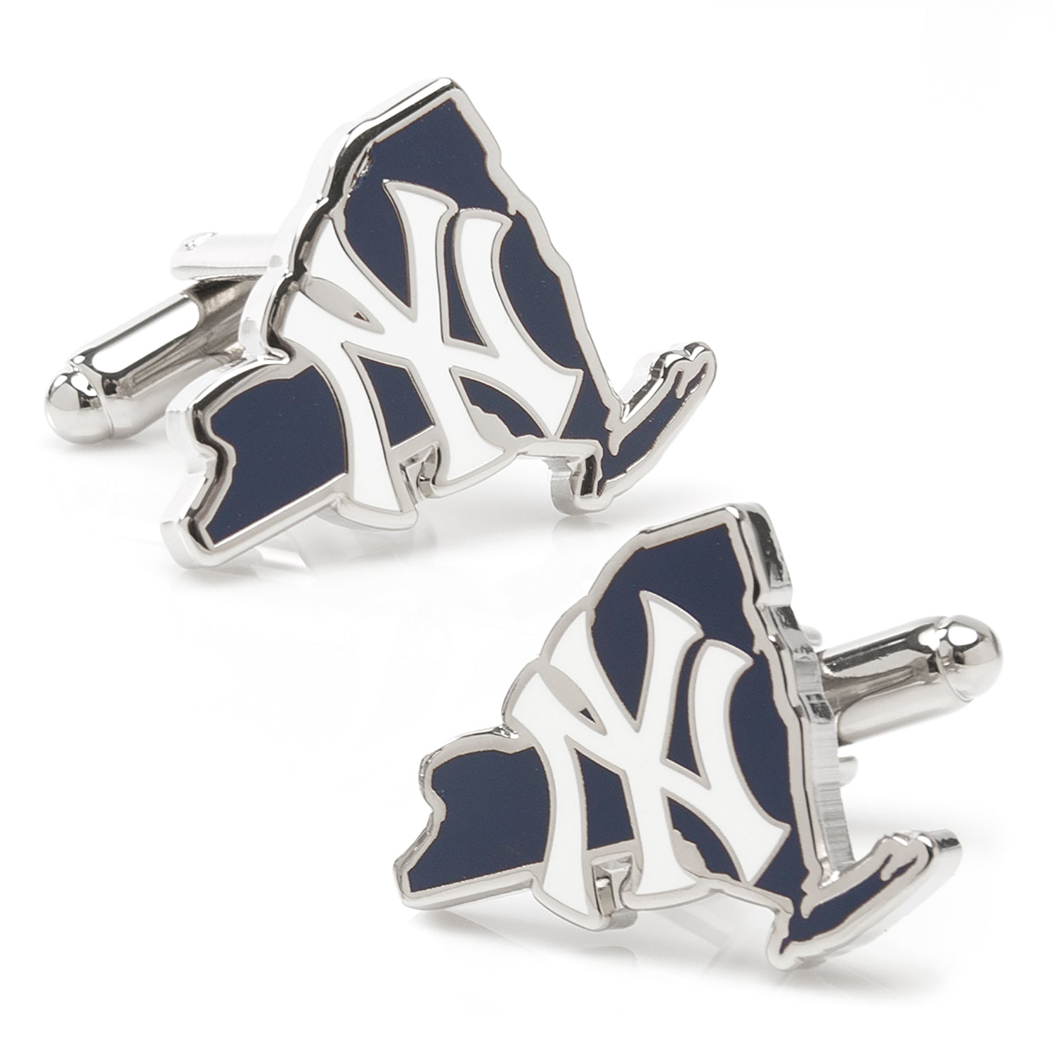  Cufflinks New York Yankees State Shaped Cufflinks - Default Title - Bonton