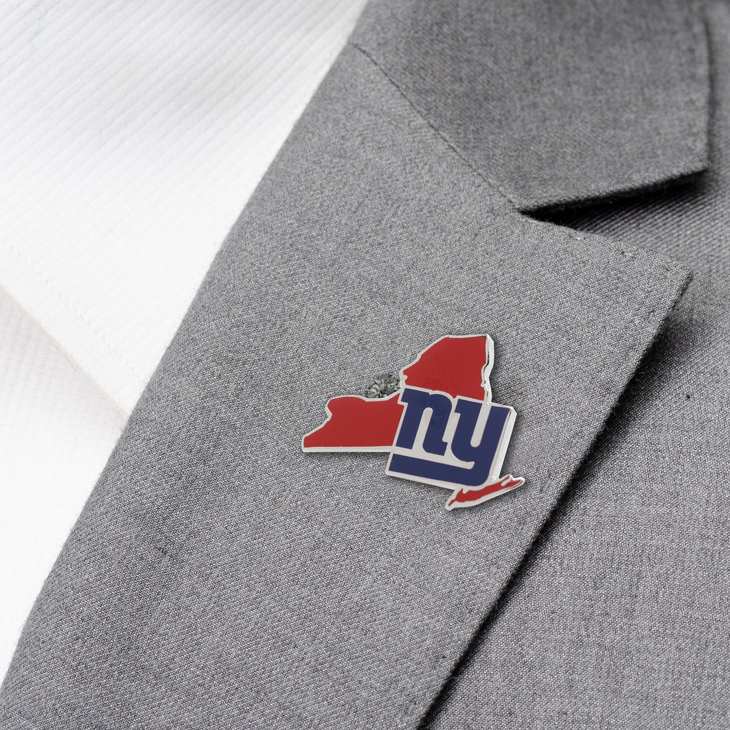  Cufflinks New York Giants State Shaped Lapel Pin - Default Title - Bonton