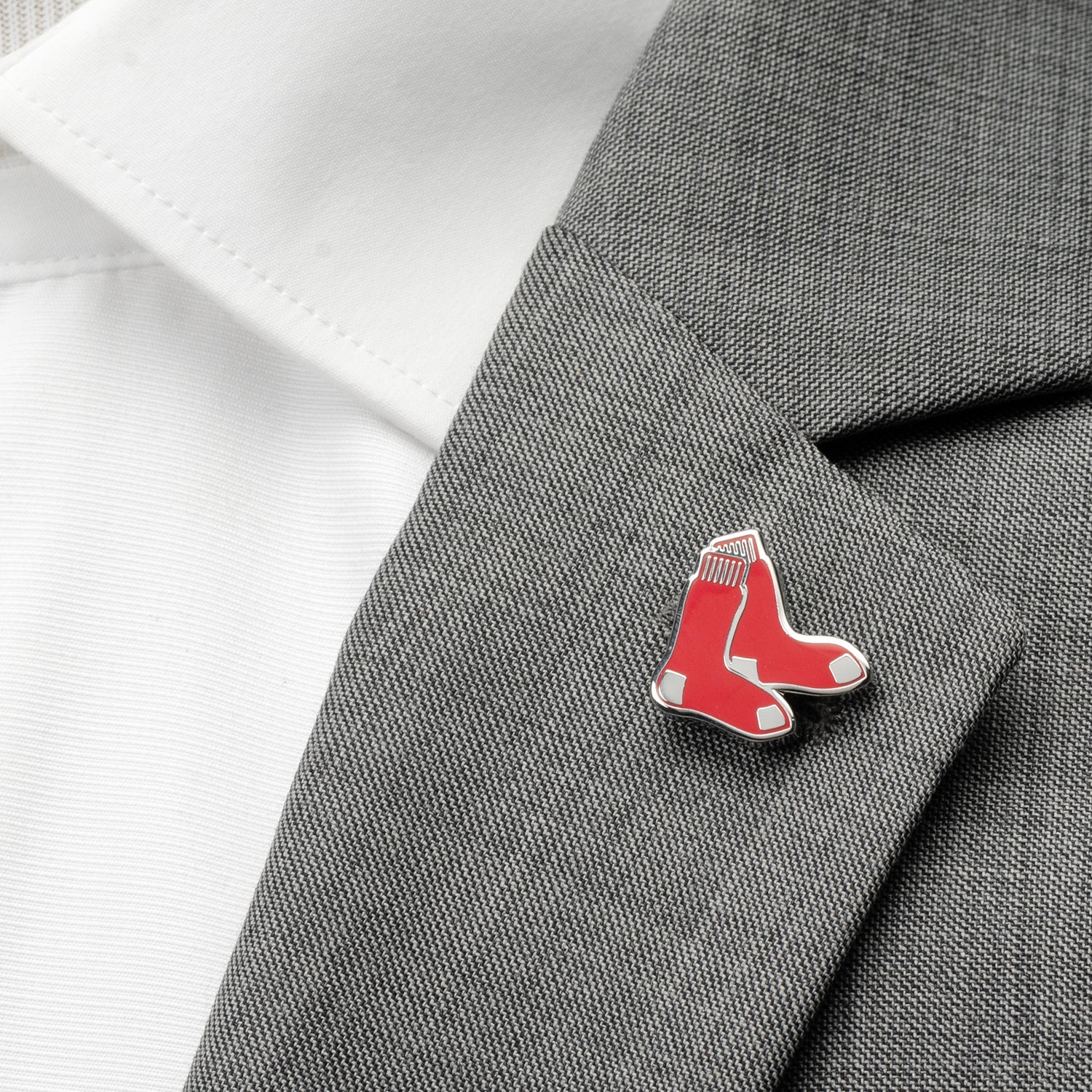  Cufflinks Boston Red Sox Lapel Pin - Default Title - Bonton