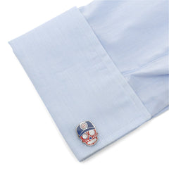 Chicago Cubs Sugar Skull Cufflinks