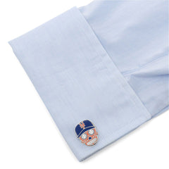 New York Mets Sugar Skull Cufflinks & Lapel Pin Gift Set