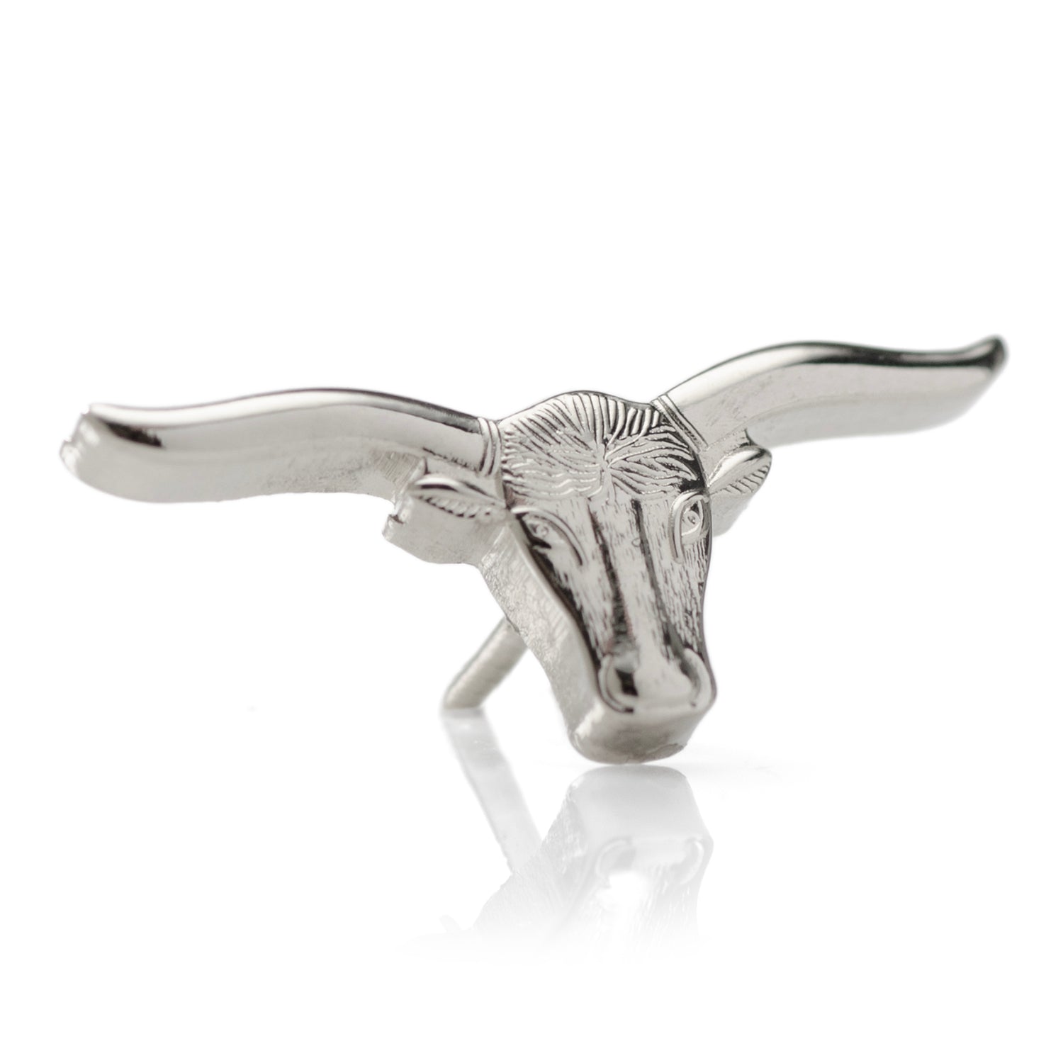  Cufflinks Longhorn Steer Lapel Pin - Default Title - Bonton