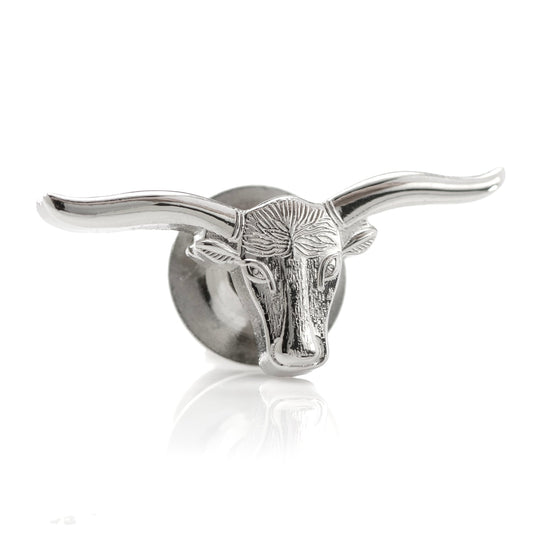 Longhorn Steer Lapel Pin