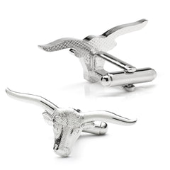 Longhorn Steer Cufflinks