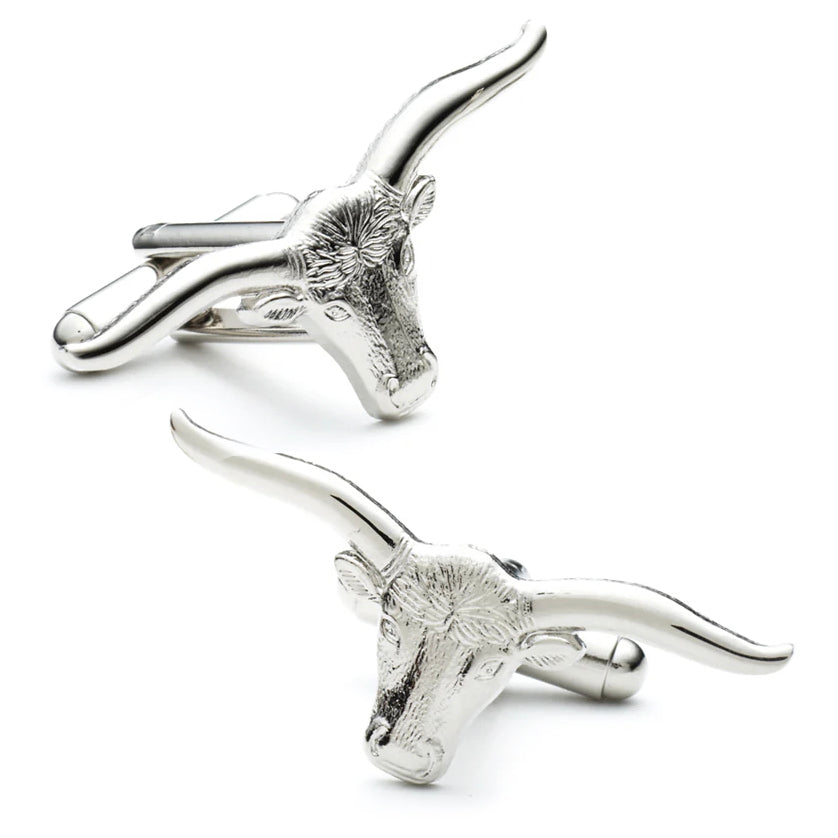  Cufflinks Longhorn Steer Cufflinks - Default Title - Bonton