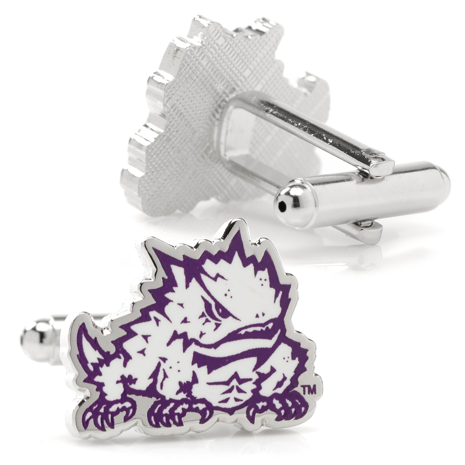  Cufflinks TCU Horned Frog Cufflinks - Default Title - Bonton