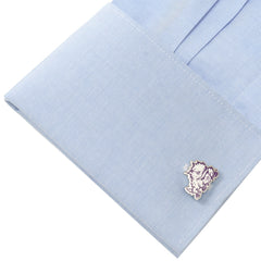 TCU Horned Frog Cufflinks