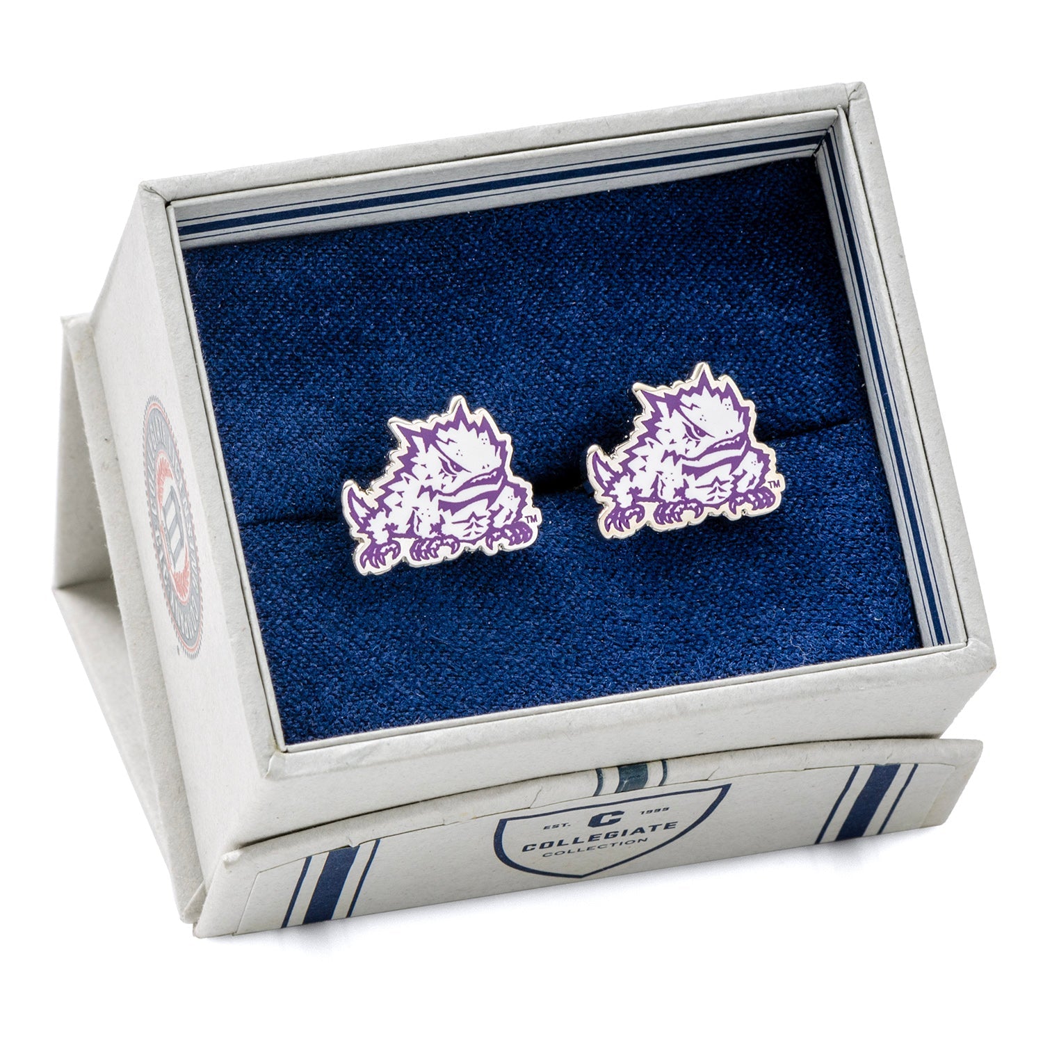  Cufflinks TCU Horned Frog Cufflinks - Default Title - Bonton