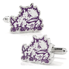 TCU Horned Frog Cufflinks