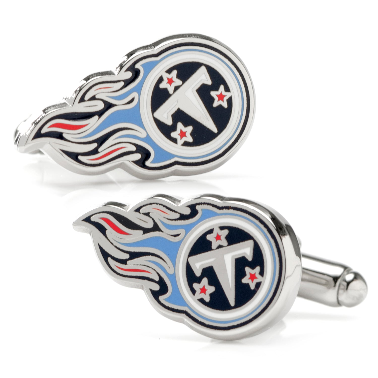  Cufflinks Tennessee Titans Cufflinks and Tie Bar Gift Set - Default Title - Bonton