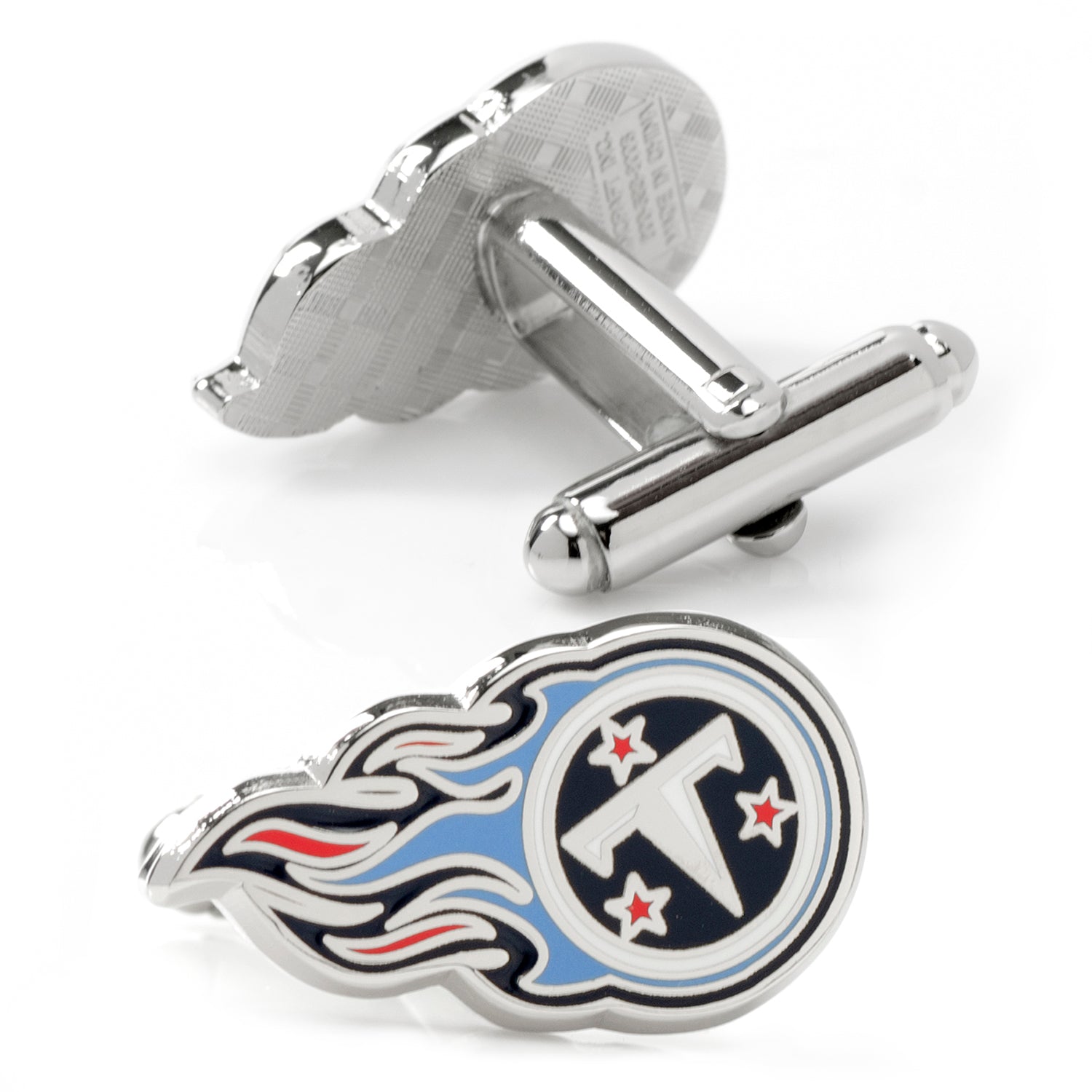  Cufflinks Tennessee Titans Cufflinks and Tie Bar Gift Set - Default Title - Bonton