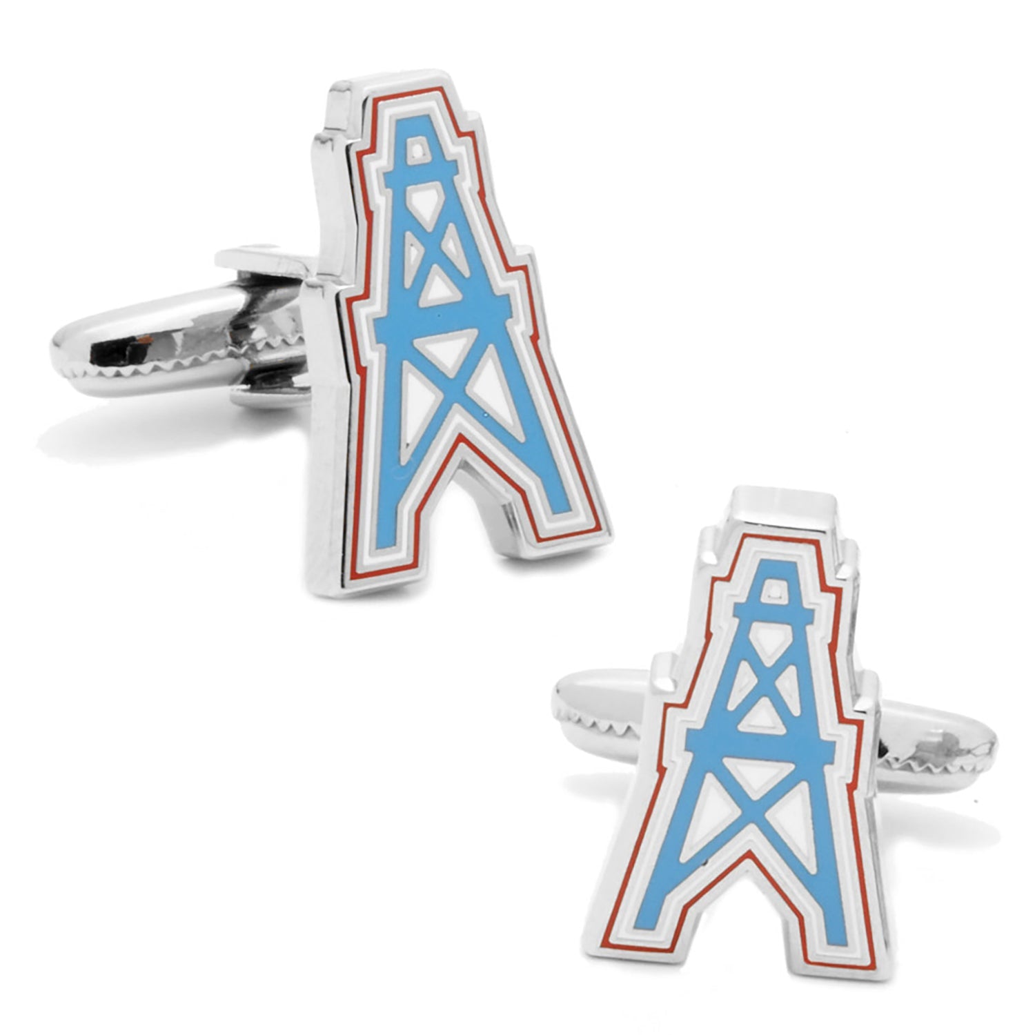  Cufflinks Vintage Houston Oilers Cufflinks - Default Title - Bonton