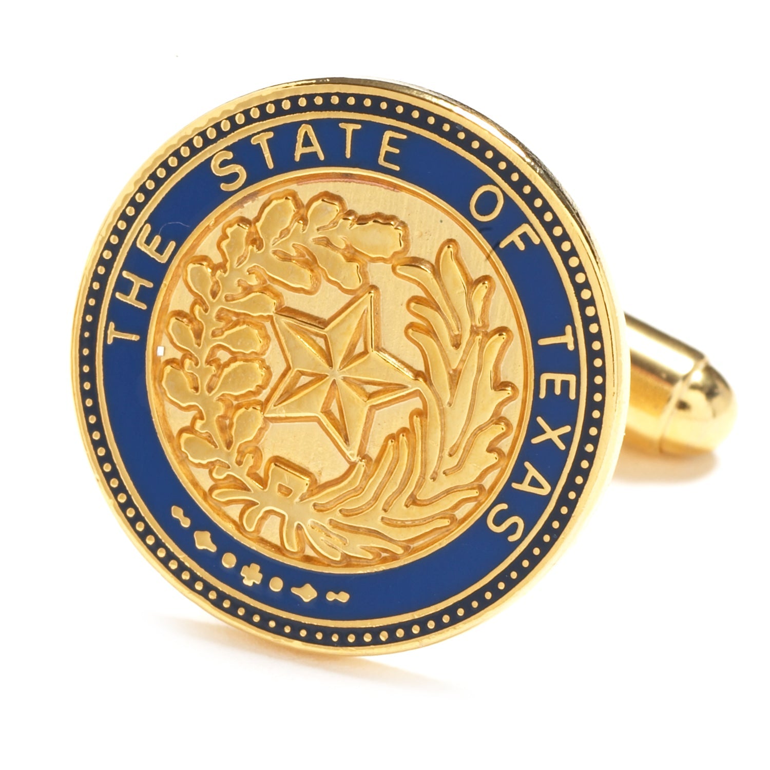  Cufflinks State of Texas Seal Cufflinks - Default Title - Bonton