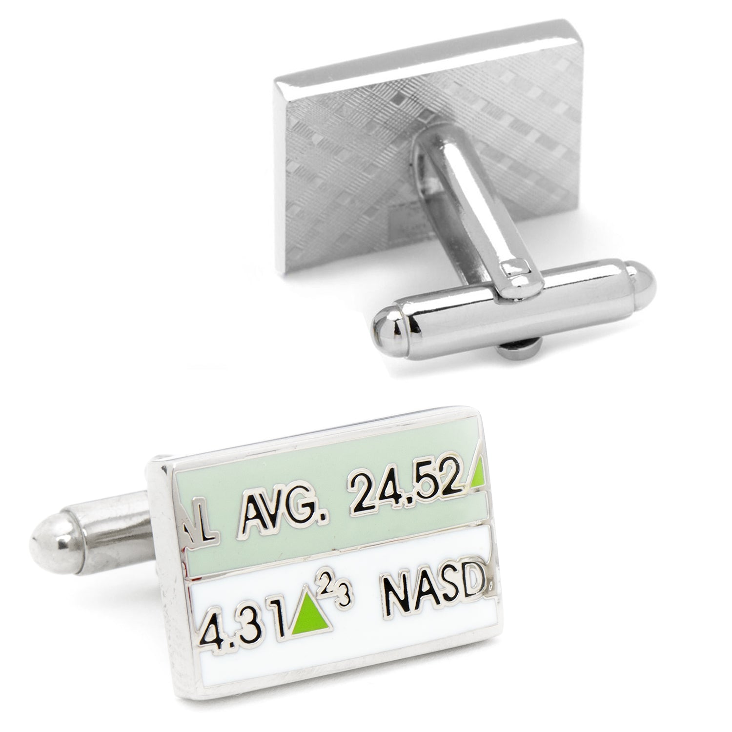  Cufflinks Stock Ticker Cufflinks - Default Title - Bonton