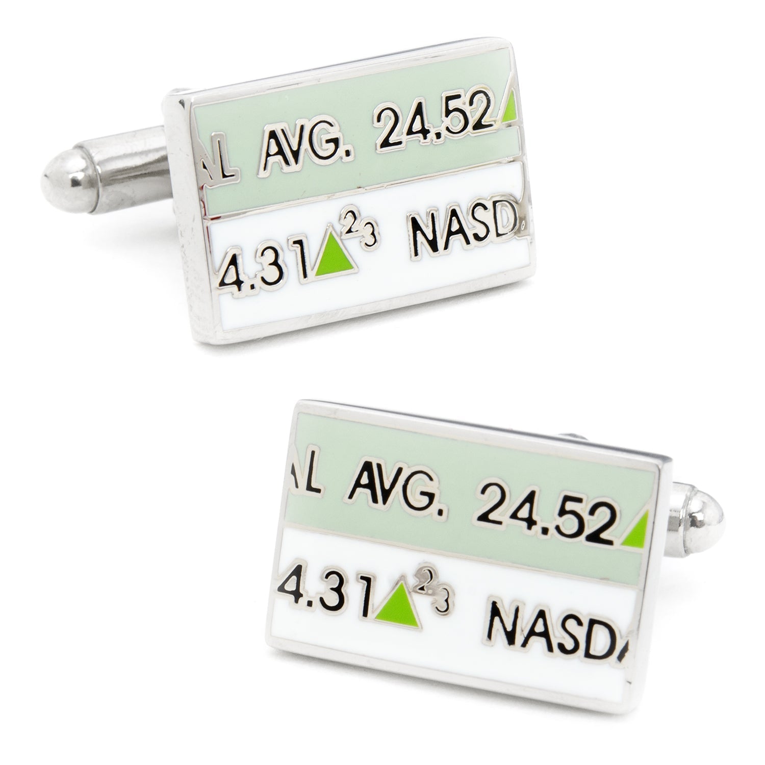  Cufflinks Stock Ticker Cufflinks - Default Title - Bonton