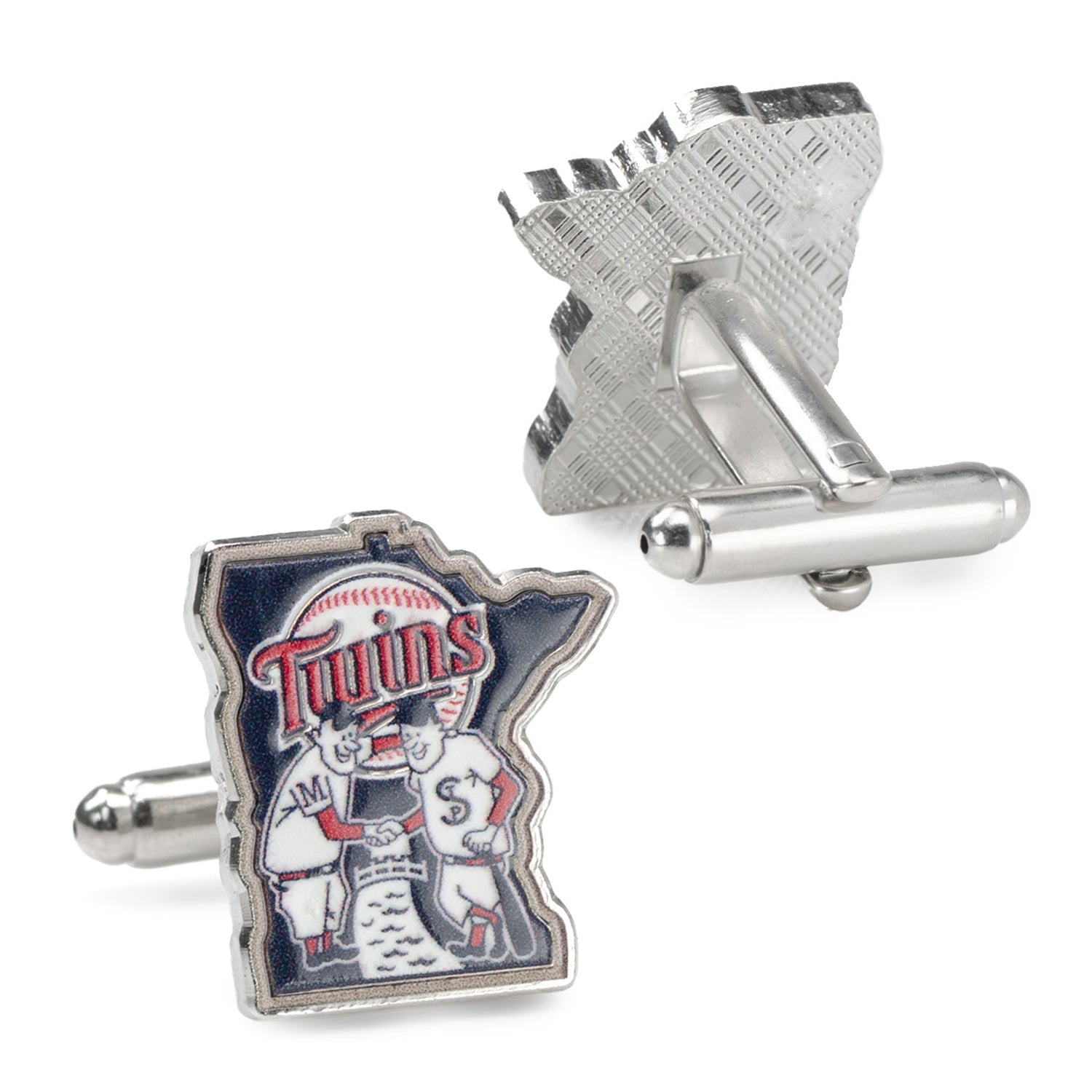  Cufflinks Minnesota Twins Minnie & Paul Cufflinks - Default Title - Bonton