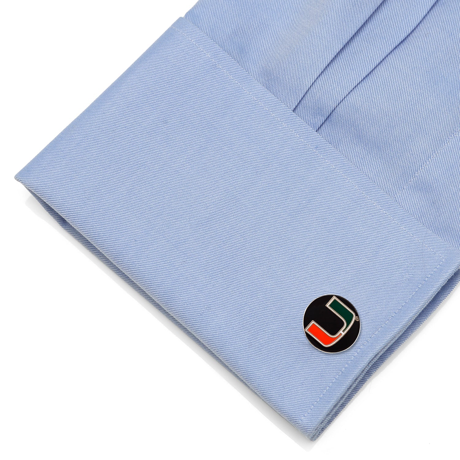  Cufflinks Miami Hurricanes Cufflinks - Default Title - Bonton