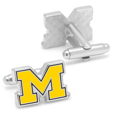 University of Michigan Wolverine Cufflinks and Lapel Pin Gift Set