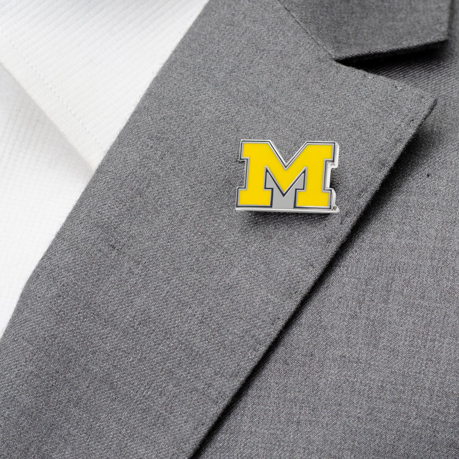  Cufflinks University of Michigan Wolverine Cufflinks and Lapel Pin Gift Set - Default Title - Bonton