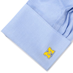 University of Michigan Cufflinks and Tie Bar Gift Set