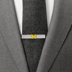 University of Michigan Cufflinks and Tie Bar Gift Set