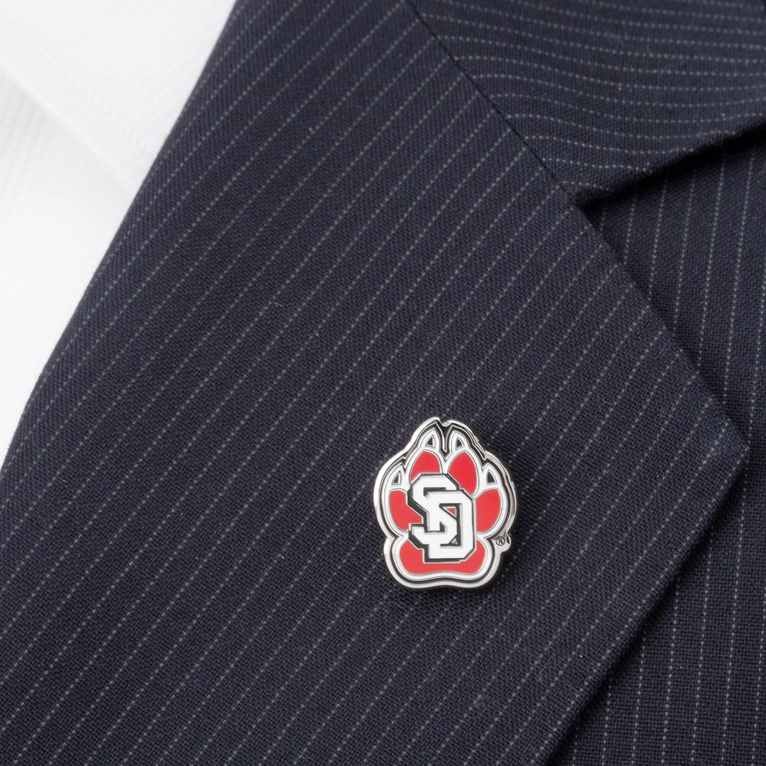  Cufflinks University of South Dakota Lapel Pin - Default Title - Bonton