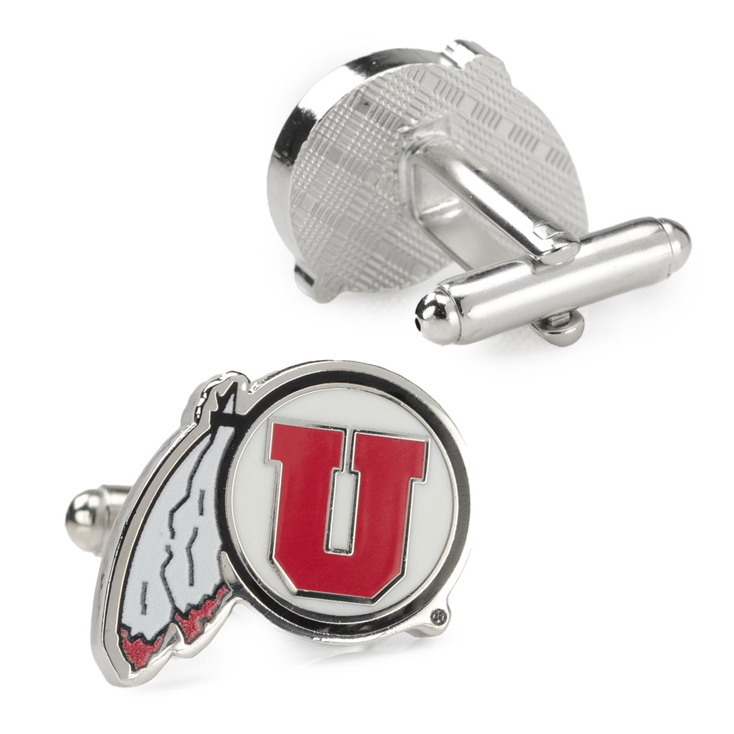  Cufflinks University of Utah Utes Cufflinks - Default Title - Bonton