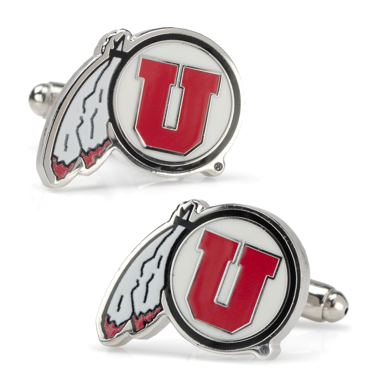  Cufflinks University of Utah Utes Cufflinks - Default Title - Bonton