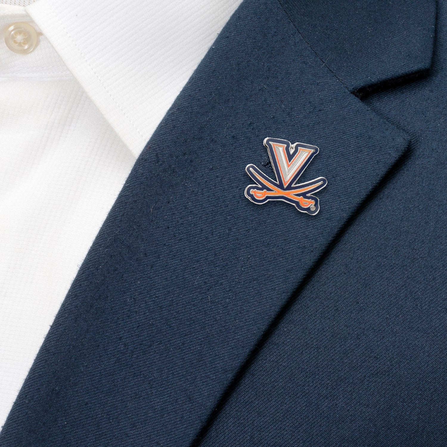  Cufflinks University of Virginia Cavaliers Lapel Pin - Default Title - Bonton