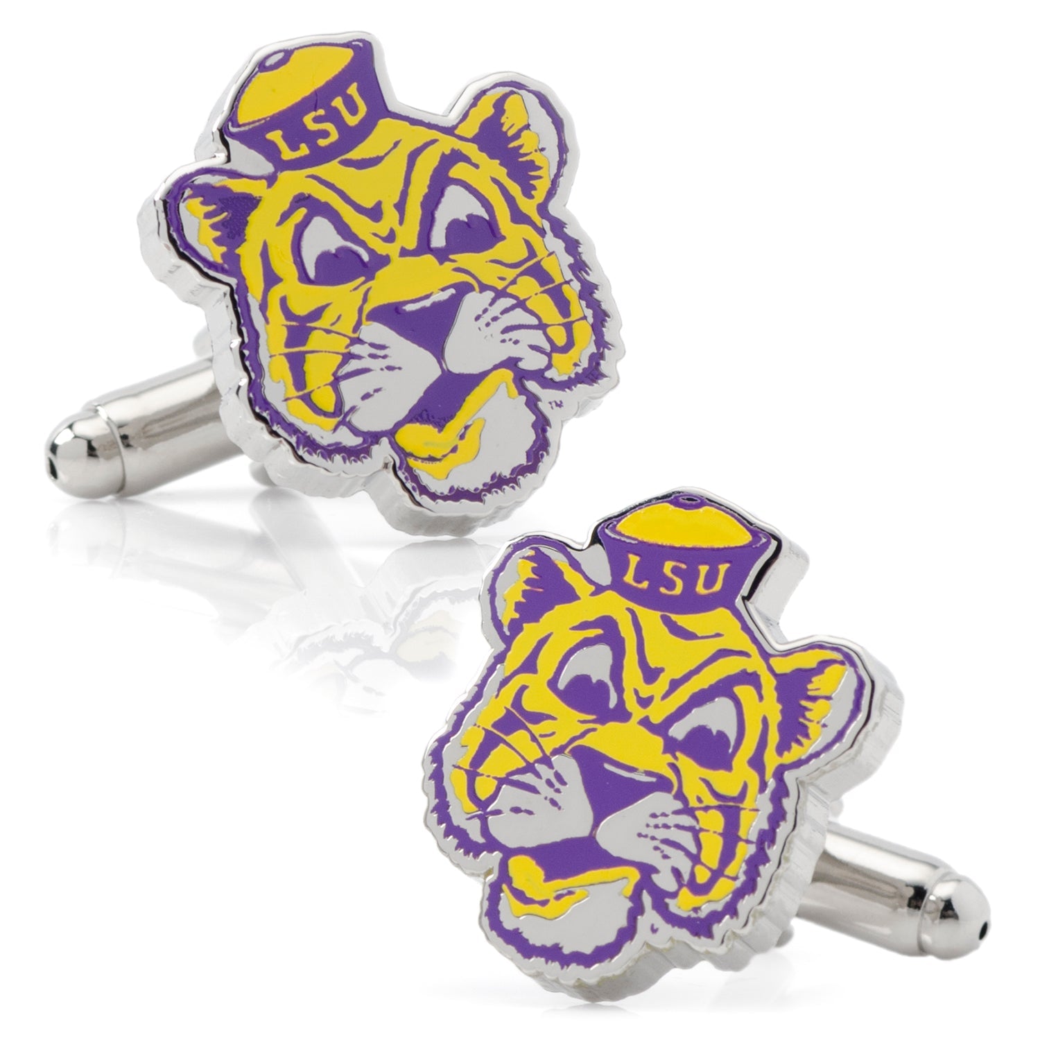  Cufflinks Vintage LSU Tigers Cufflinks - Default Title - Bonton