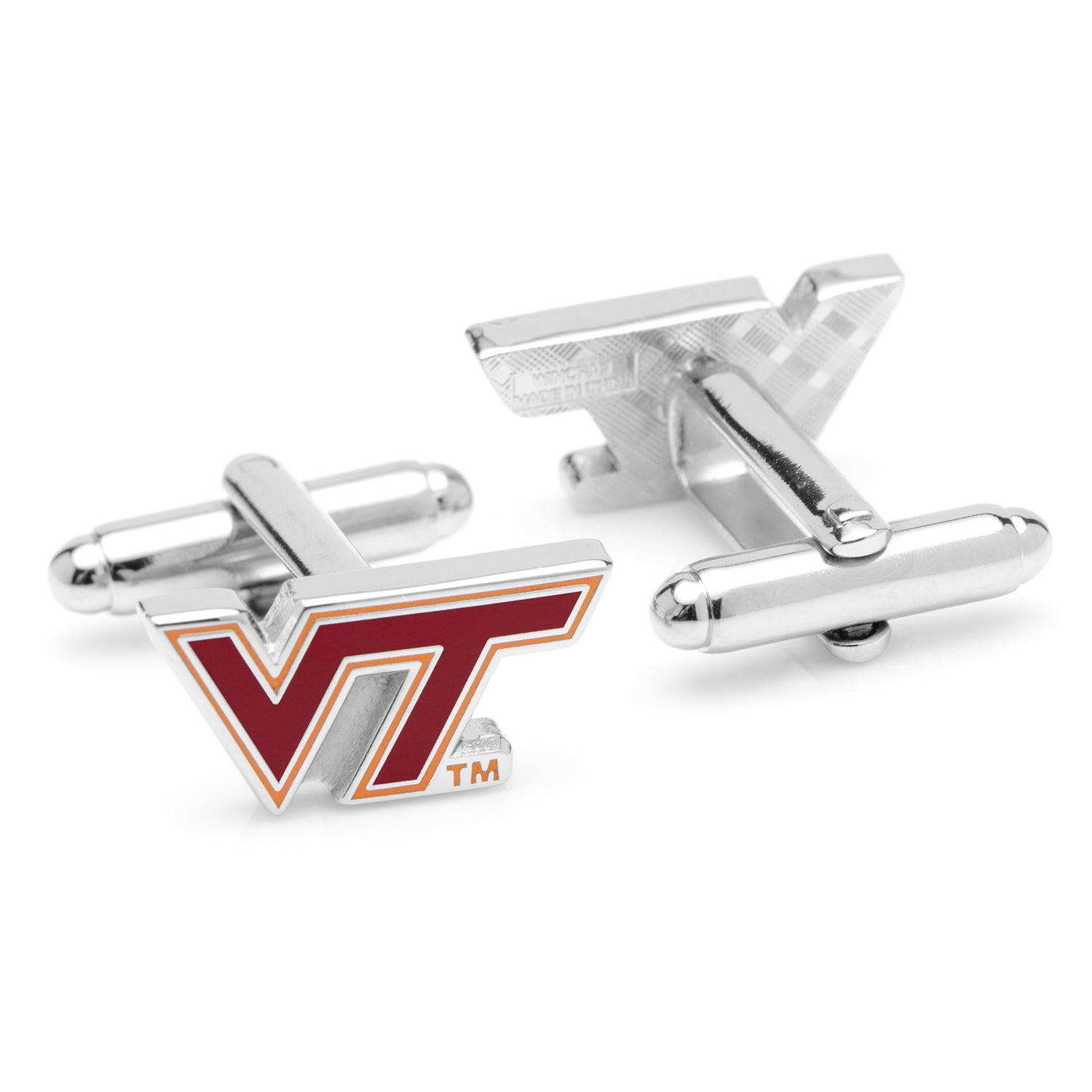  Cufflinks Virginia Tech Hokies Cufflinks - Default Title - Bonton