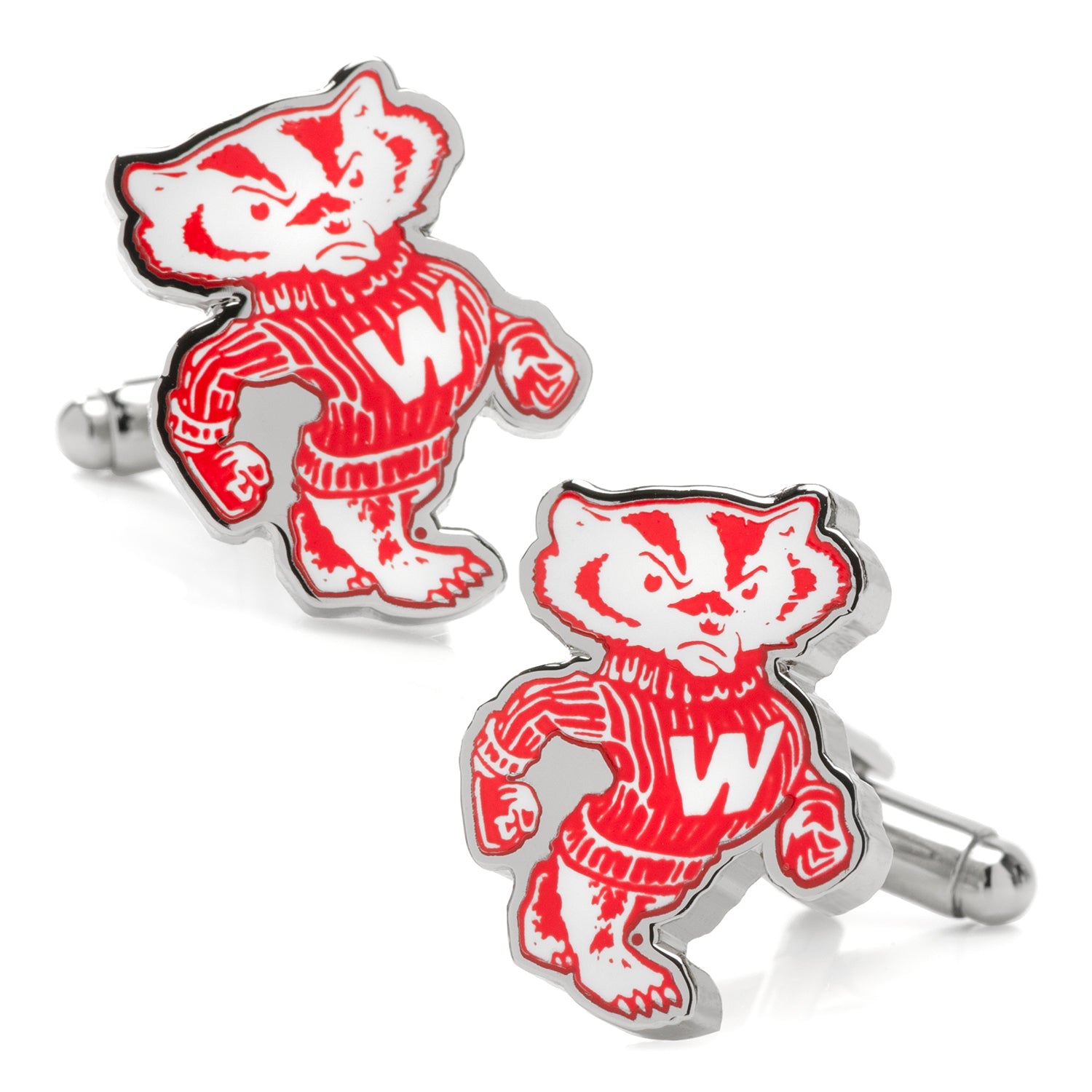  Cufflinks Vintage University of Wisconsin Badgers Cufflinks - Default Title - Bonton