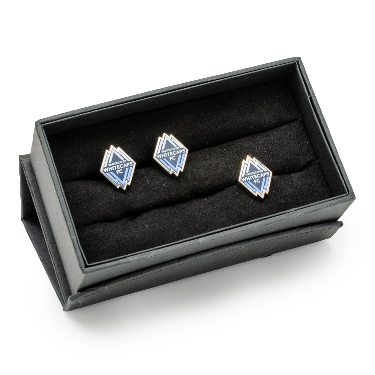  Cufflinks Vancouver Whitecaps Cufflinks and Lapel Pin - Default Title - Bonton