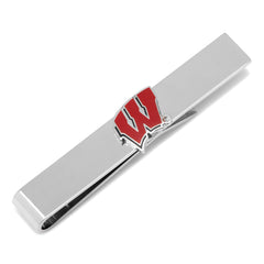 University of Wisconsin Badgers Cufflinks and Tie Bar Set